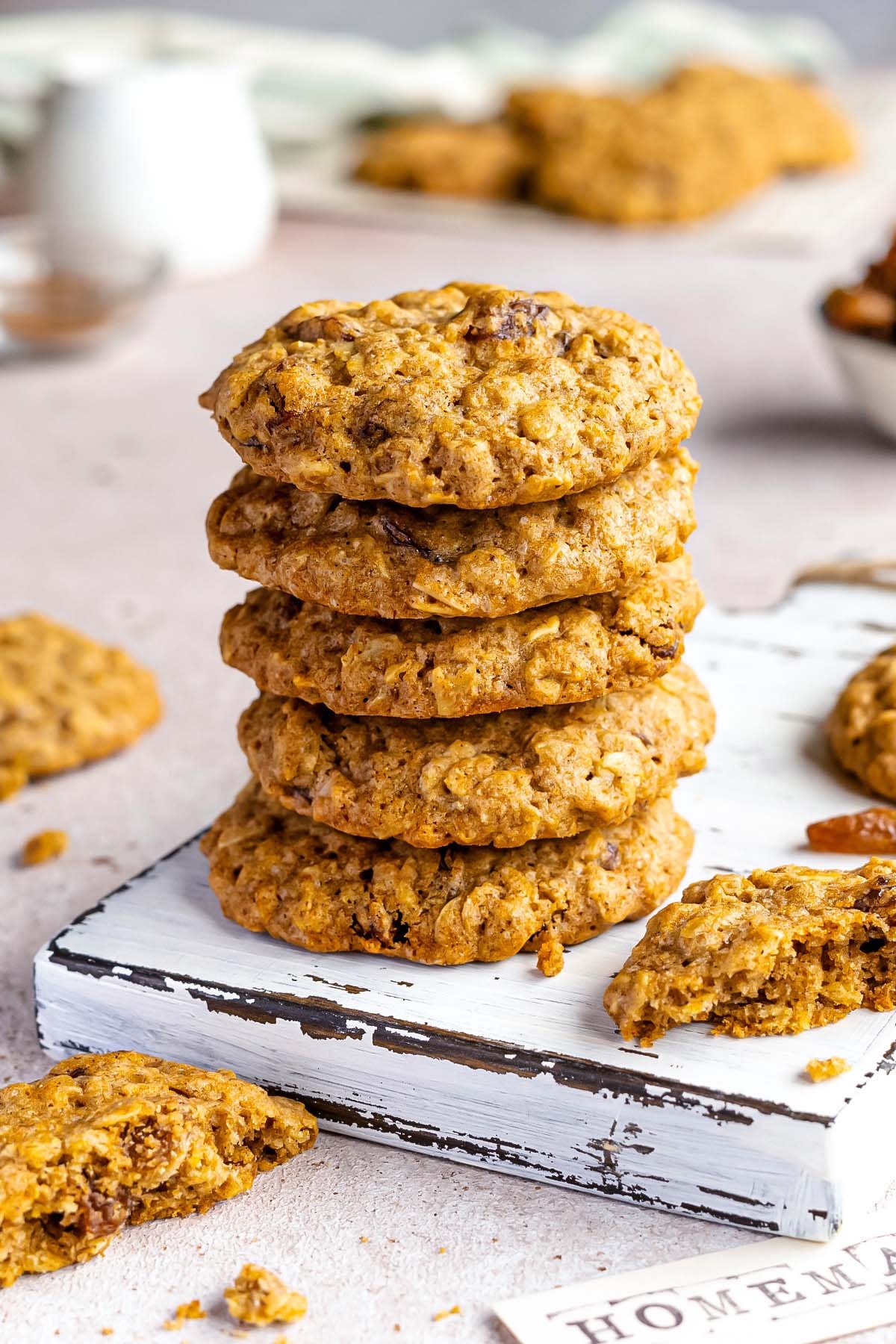 healthy oatmeal raisin cookie recipe