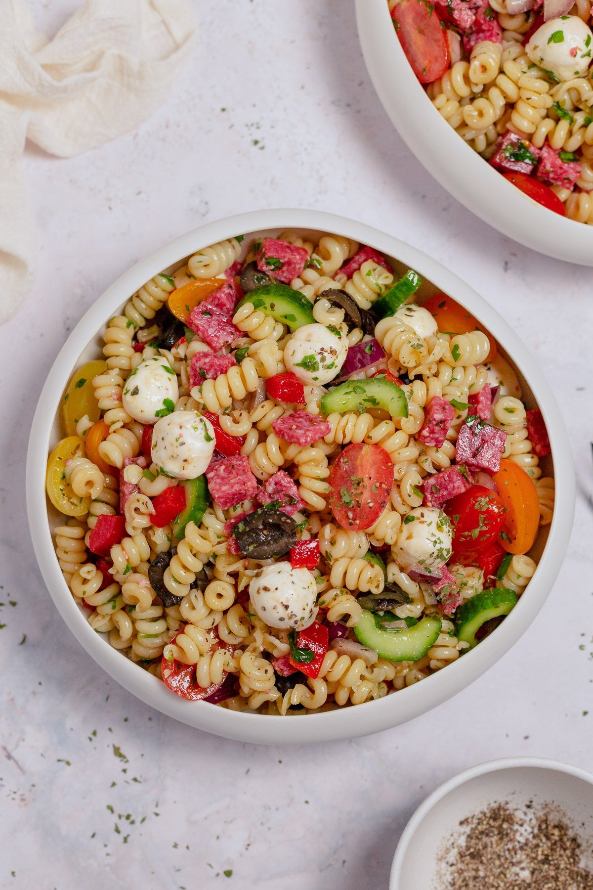 Healthy Pasta Salad The Clean Eating Couple