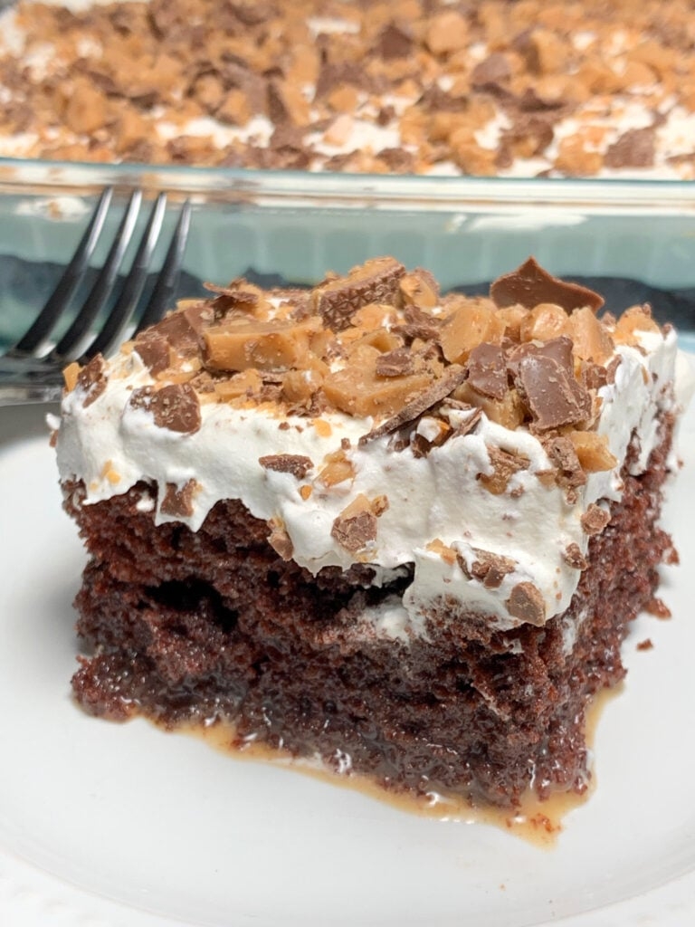 Heath Bar Cake Plowing Through Life