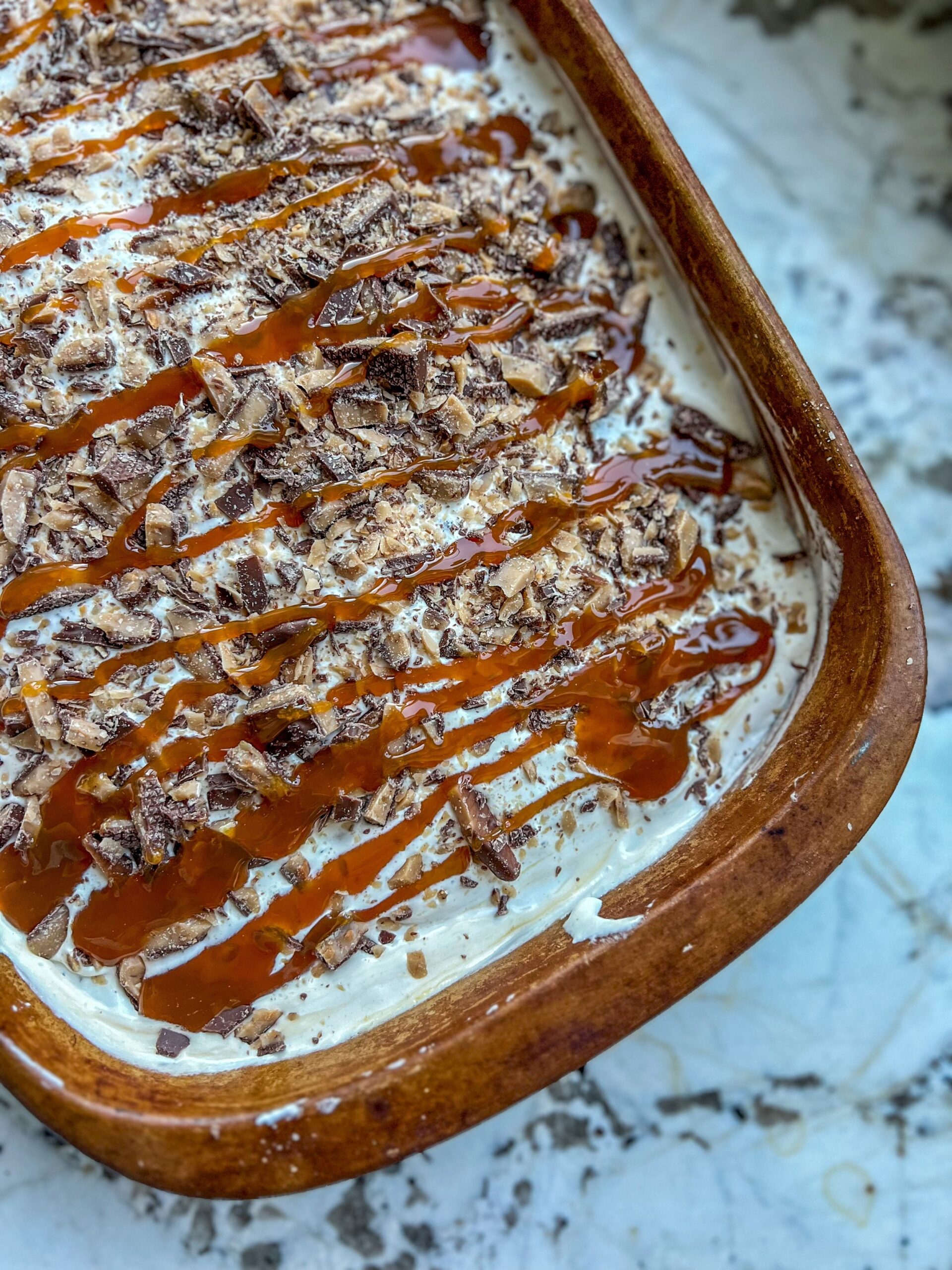 Heath Bar Poke Cake Bailie Saiz