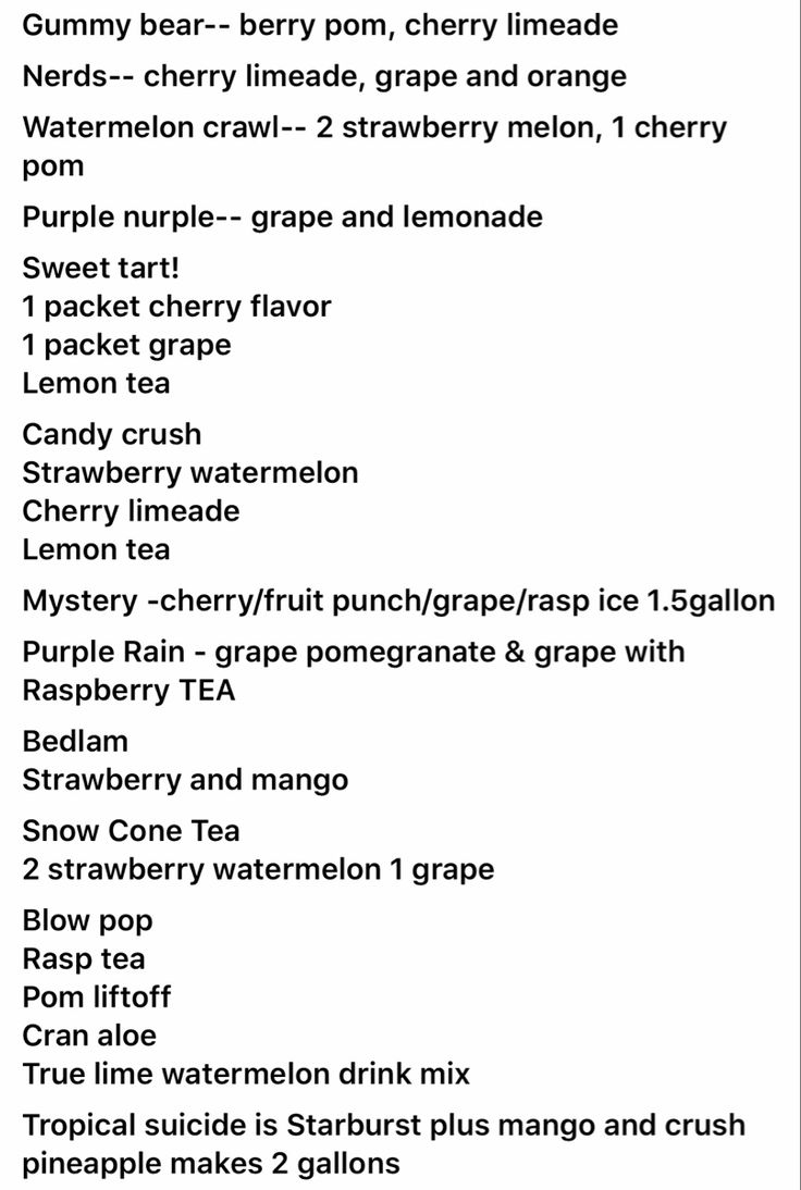 Herbalife Loaded Tea Recipes