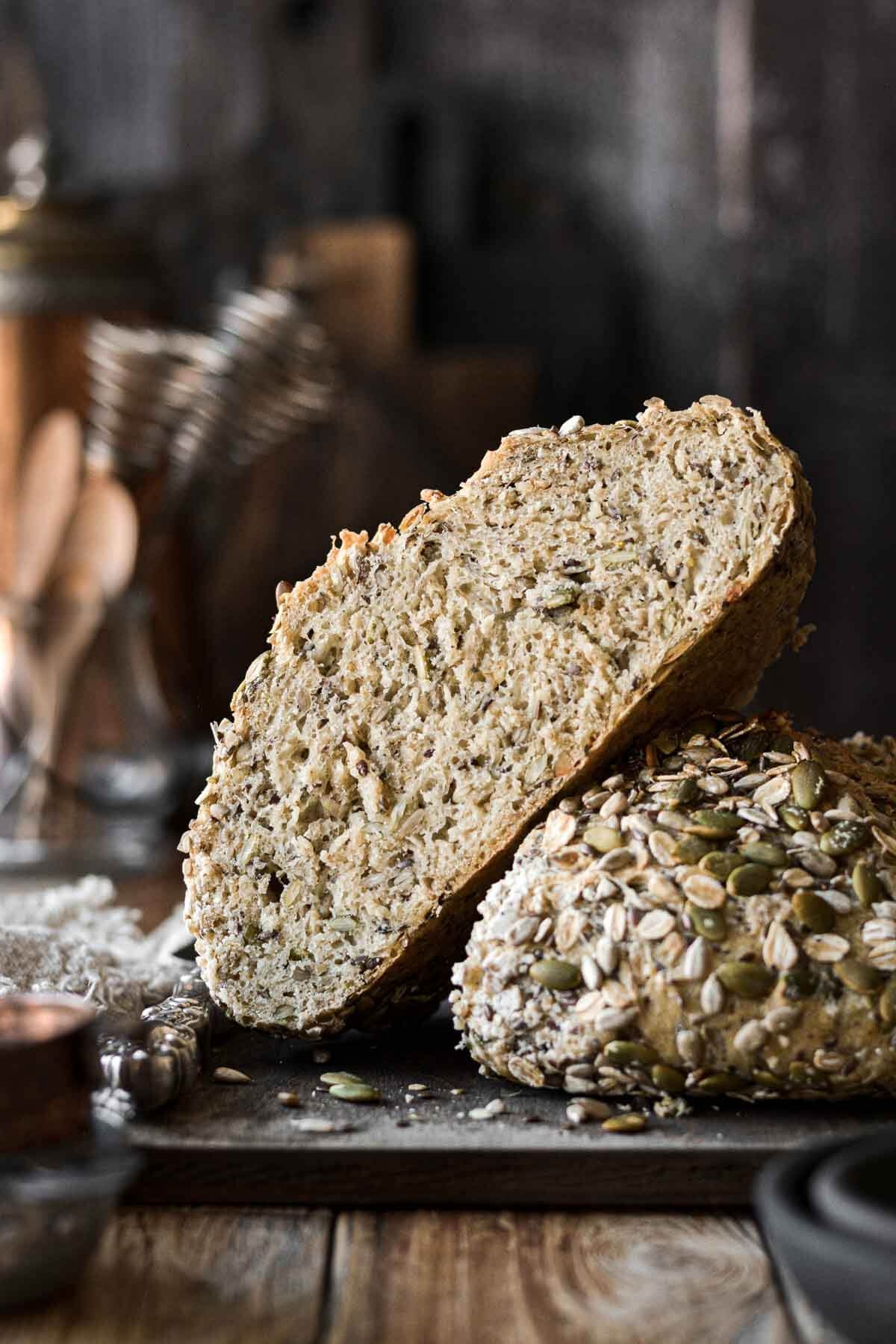 High Altitude No Knead Seeded Bread Curly Girl Kitchen High Altitude No Knead Seeded Bread Curly Girl Kitchen