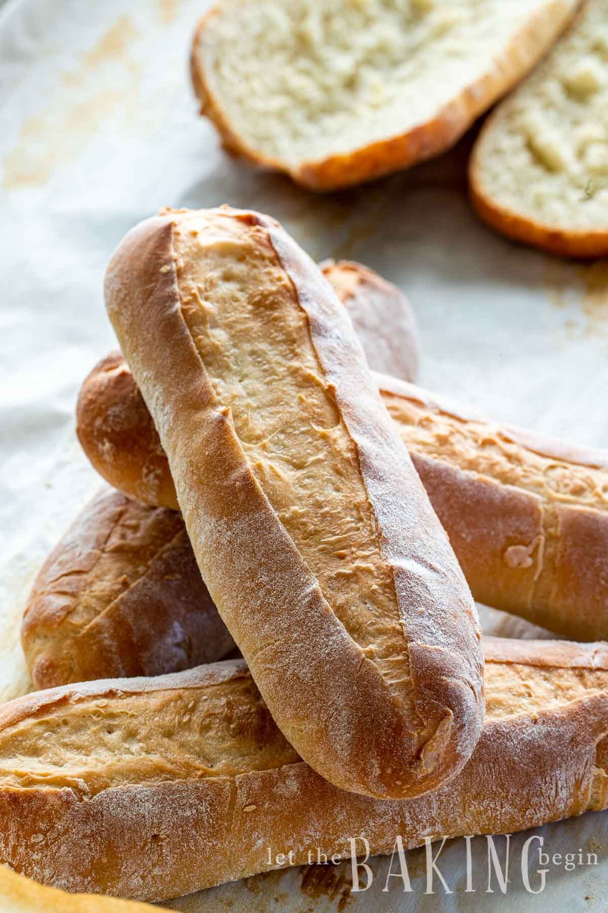 Hoagie Roll Recipe Let The Baking Begin 