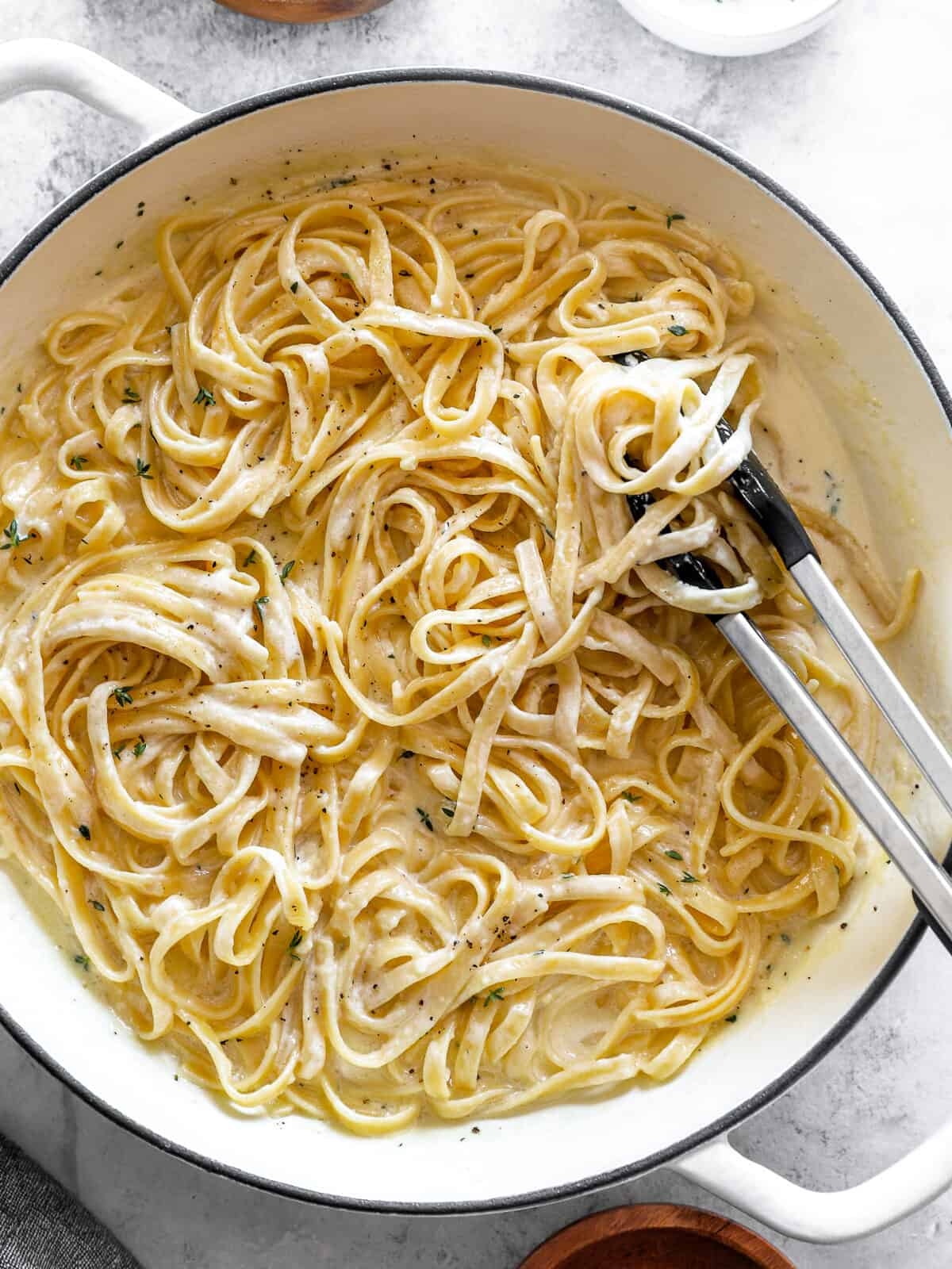 Homemade Alfredo Sauce Recipe The Cookie Rookie 
