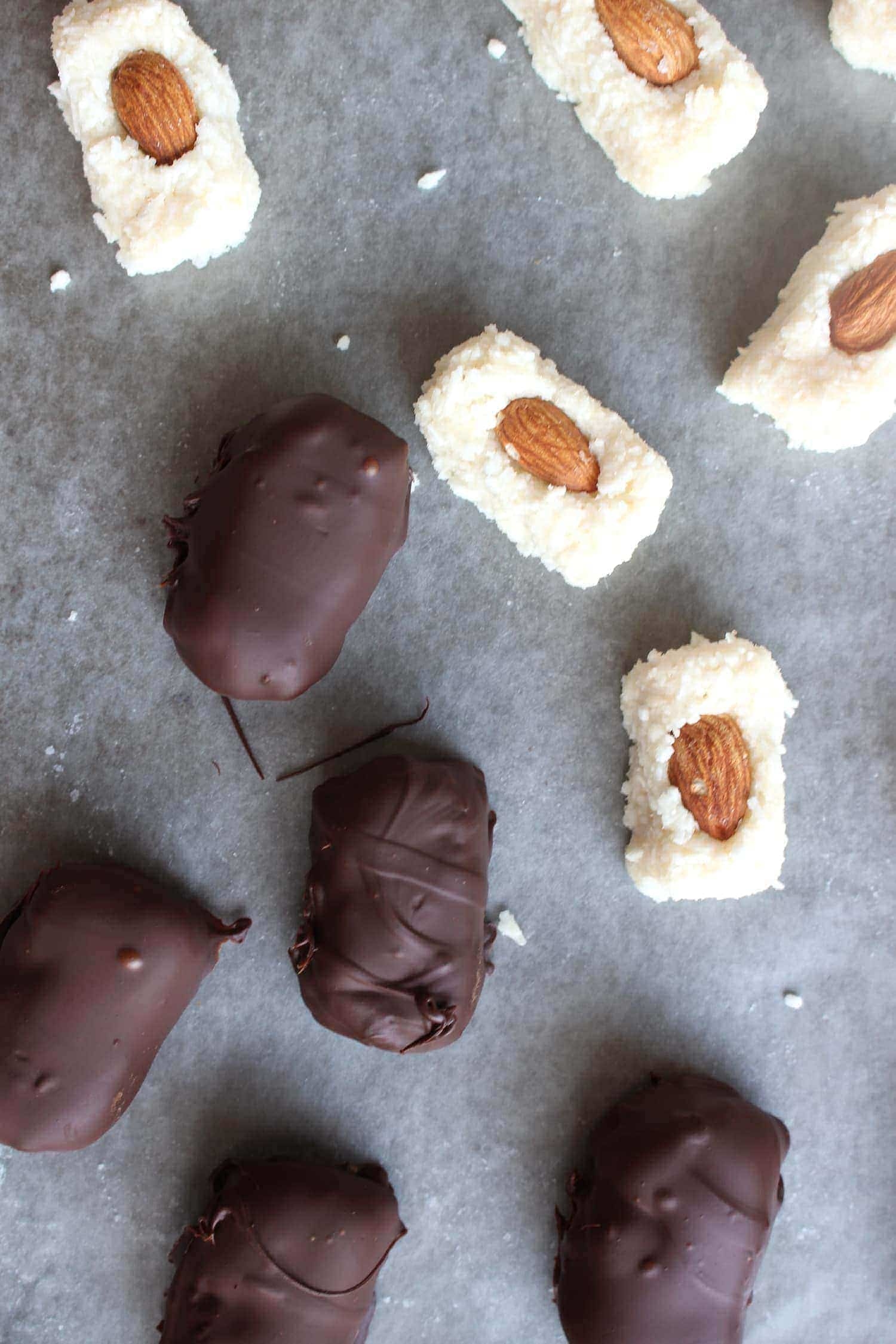 Homemade Almond Joys