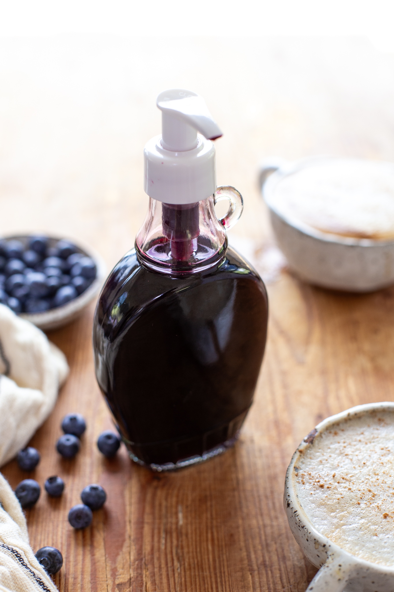 Homemade Blueberry Syrup for Coffee Cocktails More Bakerita