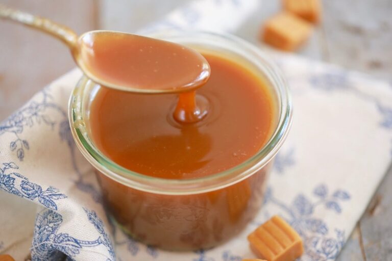 Homemade Butterscotch Sauce Recipe Gemma s Bigger Bolder Baking