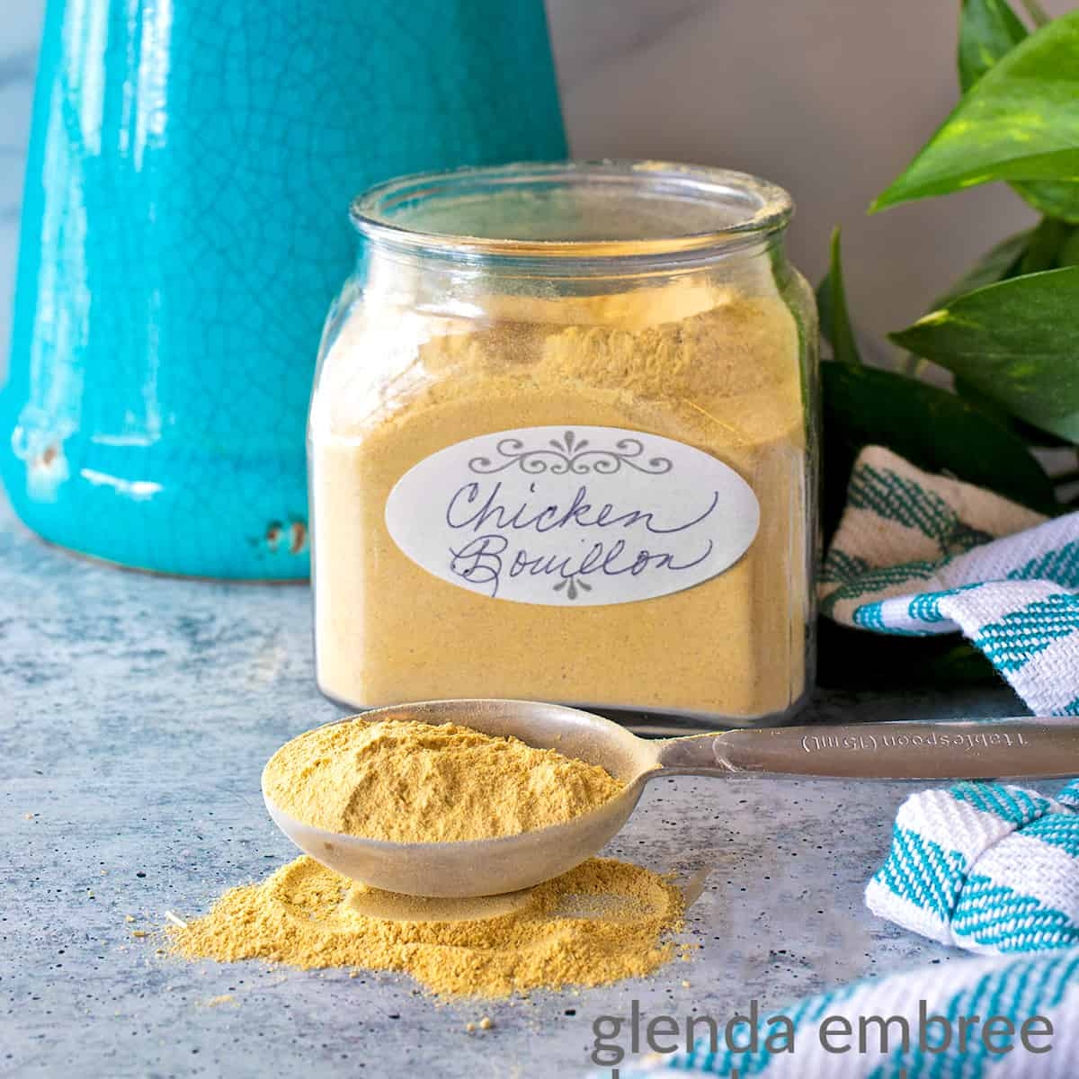 Homemade Chicken Bouillon Powder Easy Vegan Seasoning Blend Glenda Embree