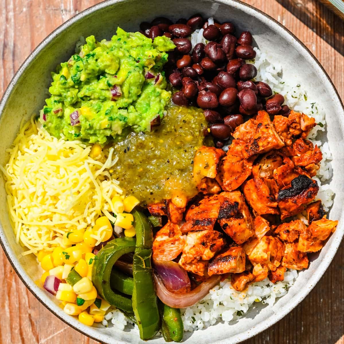 Homemade Chicken Burrito Bowls Crowded Kitchen