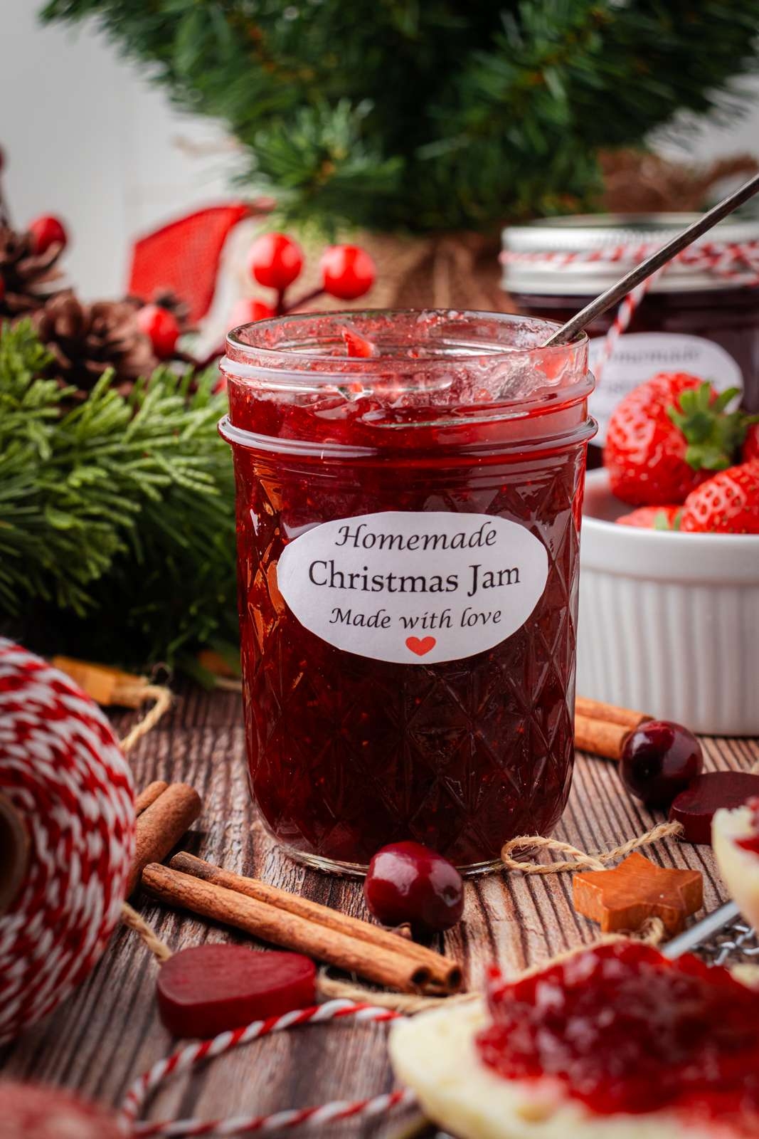 Homemade Christmas Jam Recipe It s Cozy Delicious 