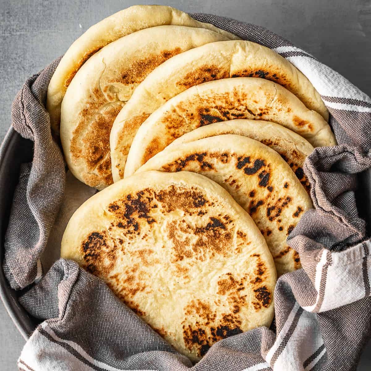Homemade Greek Pita Bread Recipe Urban Farm And Kitchen