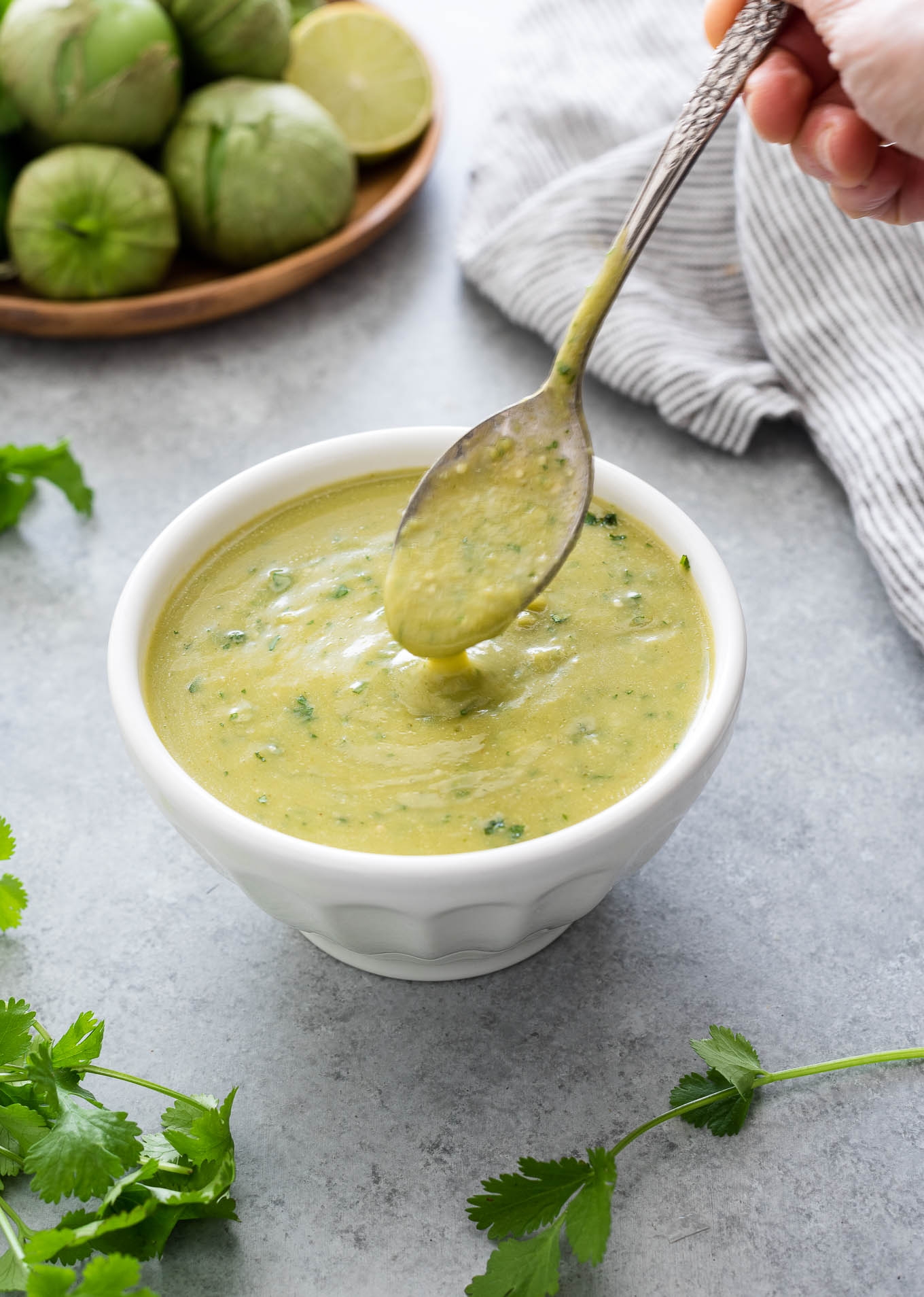 Homemade Green Enchilada Sauce Flavor The Moments