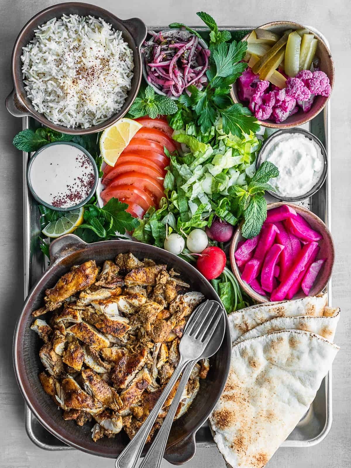 Homemade Lebanese Chicken Shawarma Recipe Wrap Or Bowl Urban Farm And Kitchen