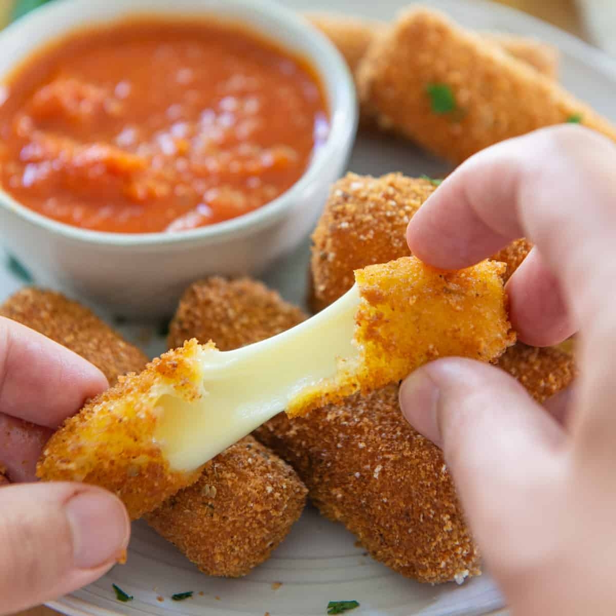 Homemade Mozzarella Sticks Breaded Cheese Fifteen Spatulas Homemade Mozzarella Sticks Breaded Cheese Fifteen Spatulas