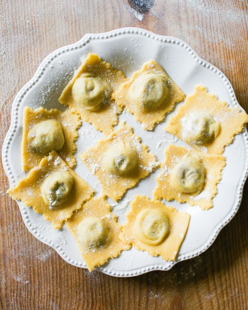 Homemade Mushroom Ravioli The Clever Carrot