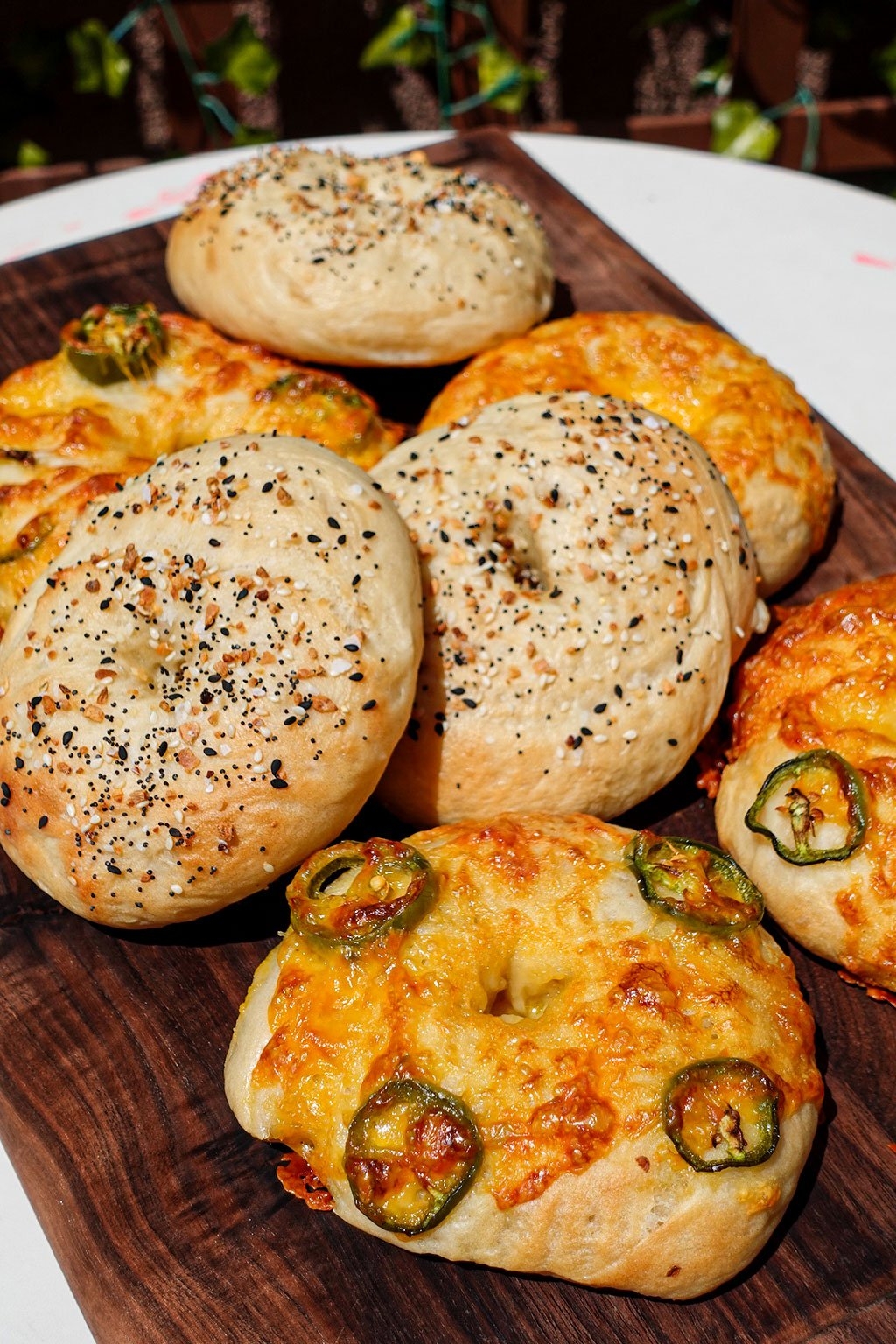Homemade New York Style Sourdough Discard Bagel Recipe Serein Wu