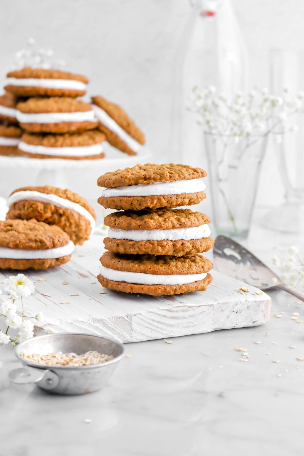 Homemade Oatmeal Cream Pies Bakers Table