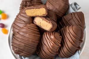 Homemade Peanut Butter Easter Eggs Recipe Sugar Geek Show