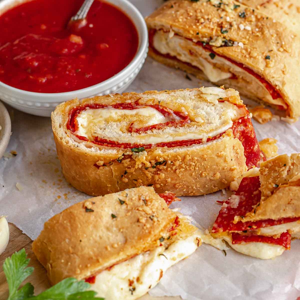Homemade Pepperoni Bread The Cozy Plum