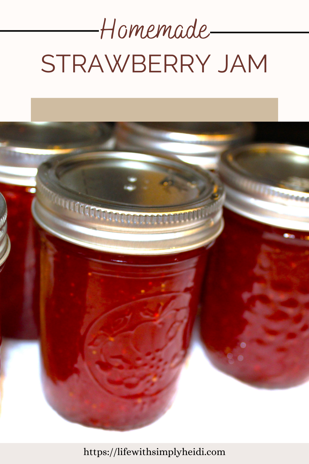 strawberry jam canning recipe