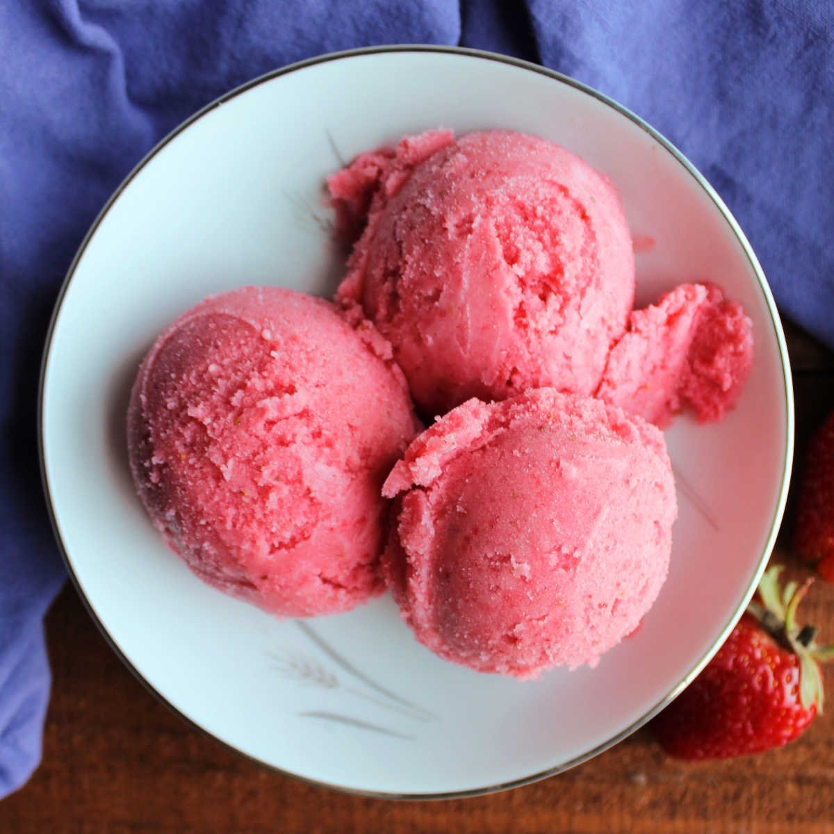 Homemade Strawberry Sherbet Cooking With Carlee