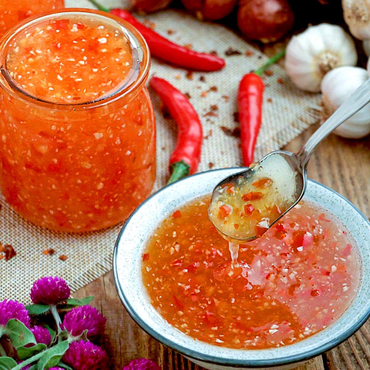 Homemade SWEET CHILI SAUCE Foxy Folksy Homemade SWEET CHILI SAUCE Foxy Folksy