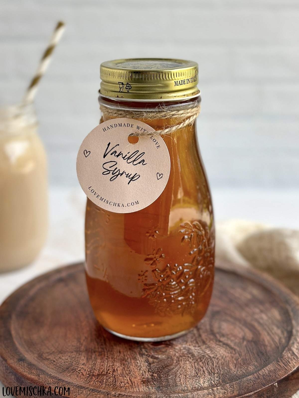 Homemade Vanilla Coffee Syrup Recipe Love Mischka Homemade Vanilla Coffee Syrup Recipe Love Mischka