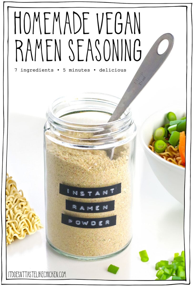 Homemade Vegan Ramen Seasoning It Doesn t Taste Like Chicken