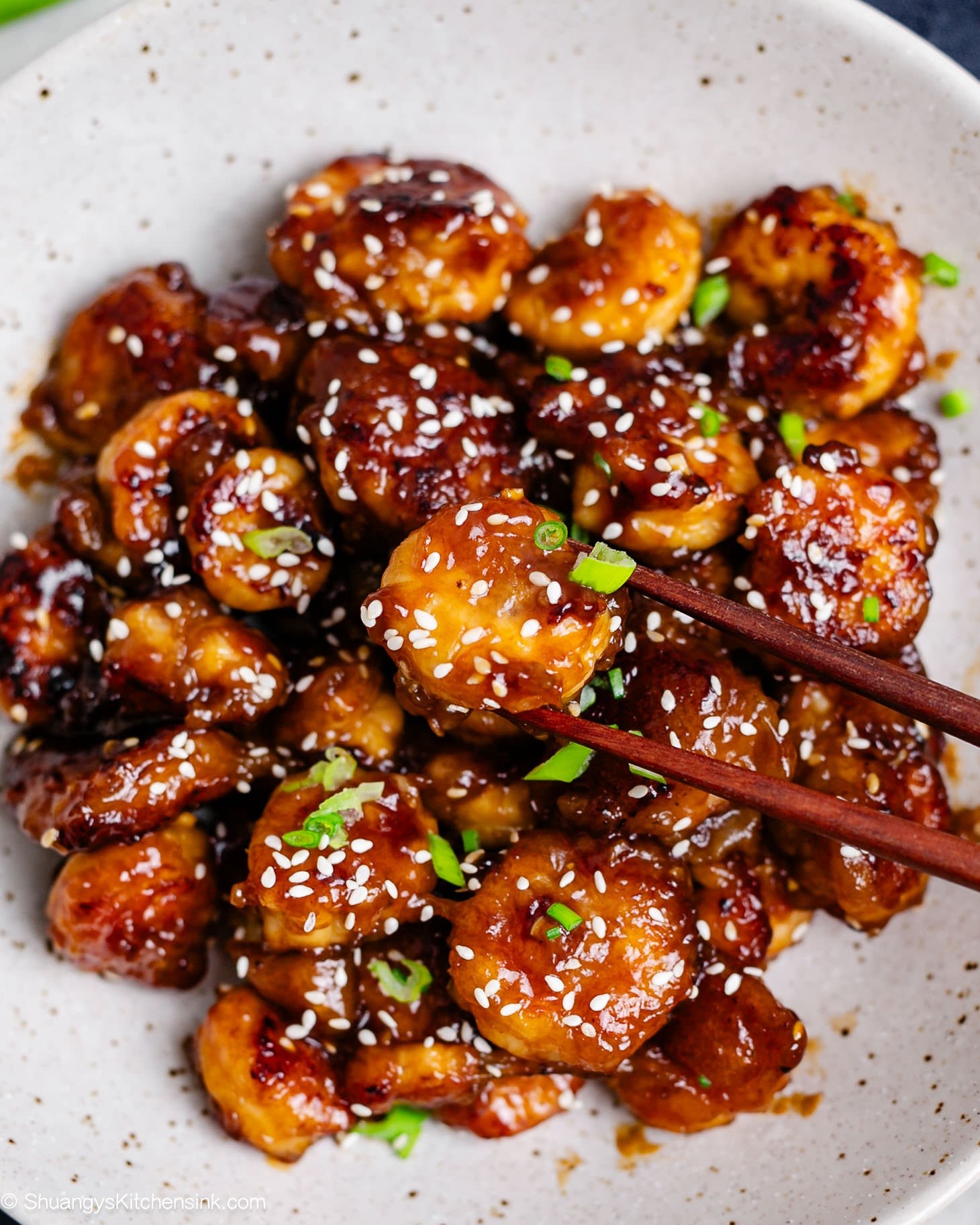 Honey Sriracha Shrimp 20 Minutes Shuangy s Kitchensink