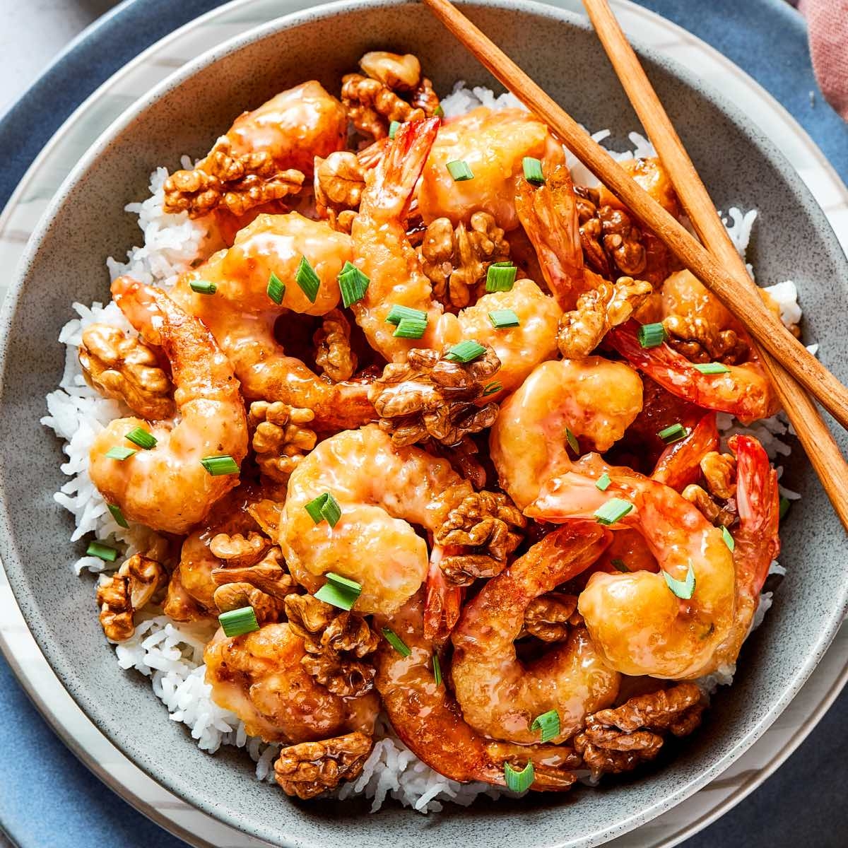 Honey Walnut Shrimp In 15 Minutes The Big Man s World Honey Walnut Shrimp In 15 Minutes The Big Man s World