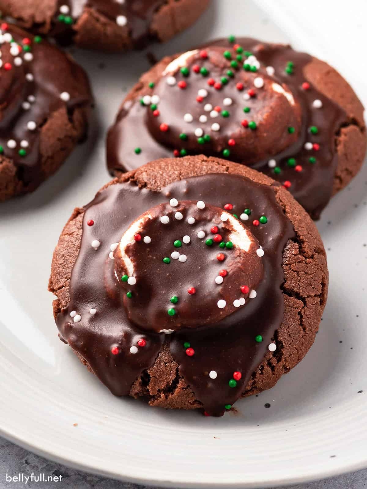 Hot Cocoa Cookies Belly Full