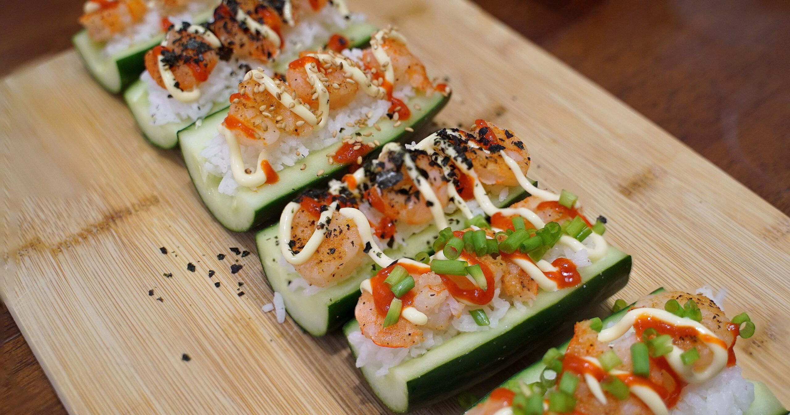 How To Make TikTok s Cucumber Shrimp Boats PS Food How To Make TikTok s Cucumber Shrimp Boats PS Food
