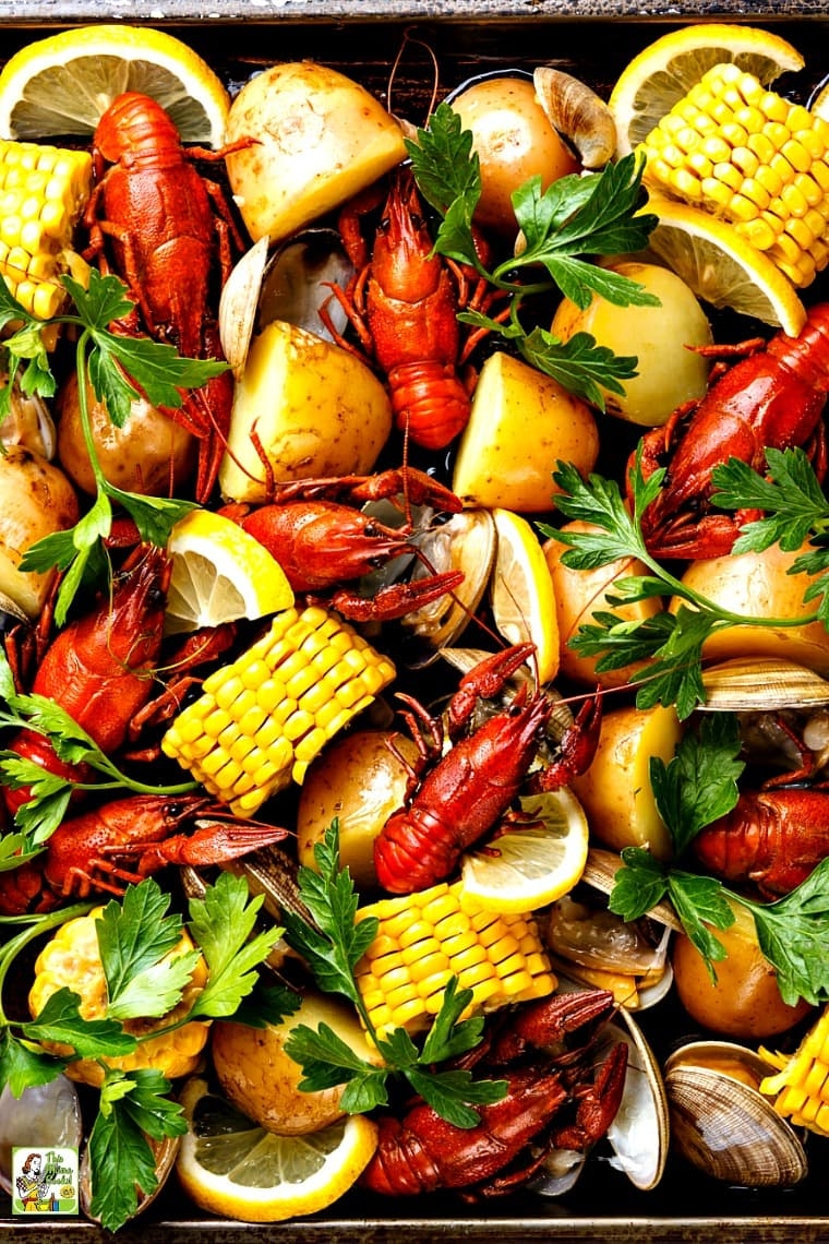 How To Throw A Cajun Seafood Boil Party with Recipe This Mama Cooks On A Diet