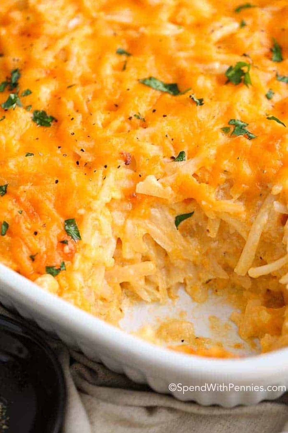 Improved Cracker Barrel Hashbrown Casserole Spend With Pennies