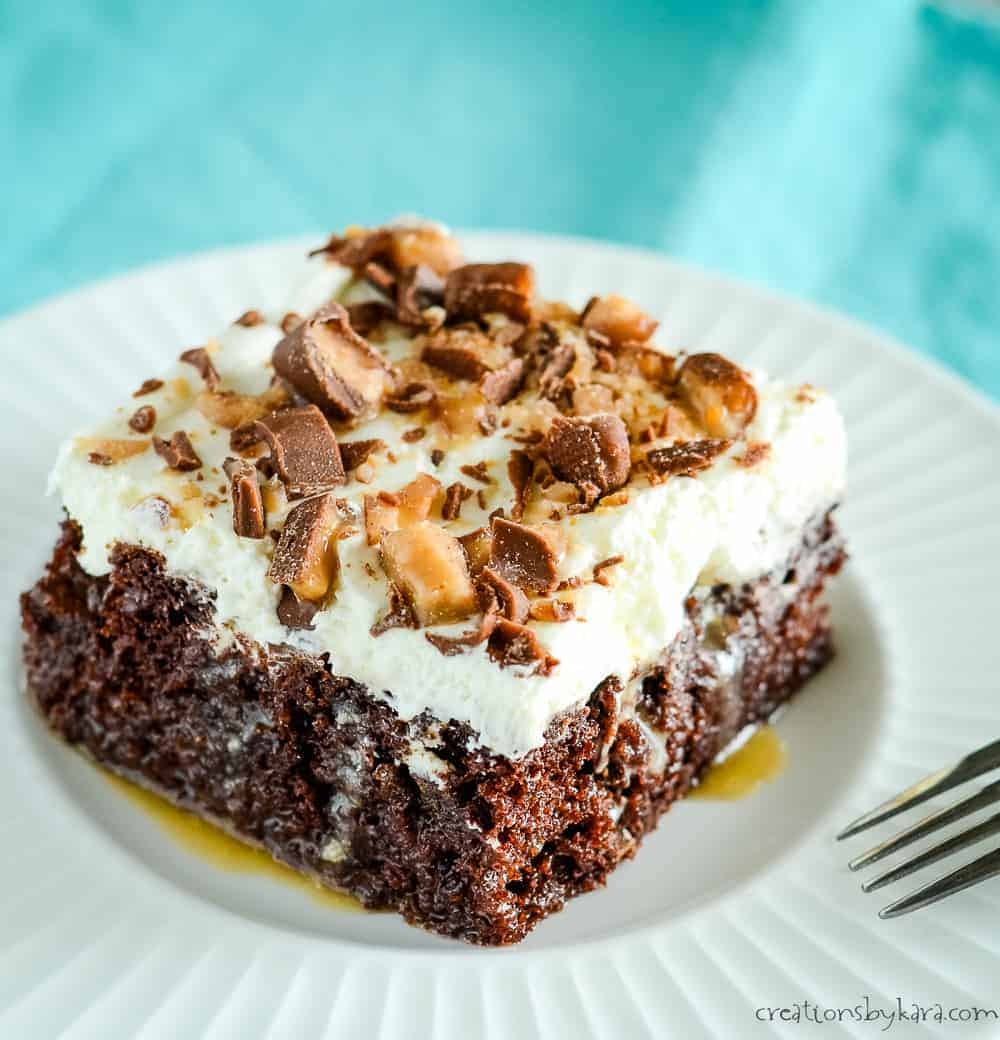 Incredible Heath Bar Cake Recipe Creations By Kara