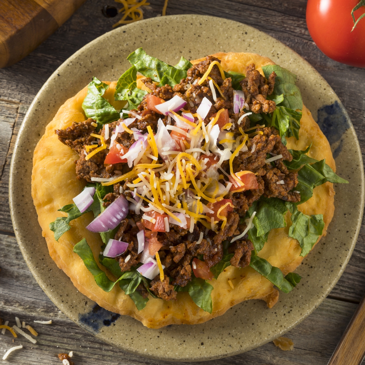 Indian Fry Bread Recipe And Navajo Tacos Easy Delicious Meal Indian Fry Bread Recipe And Navajo Tacos Easy Delicious Meal