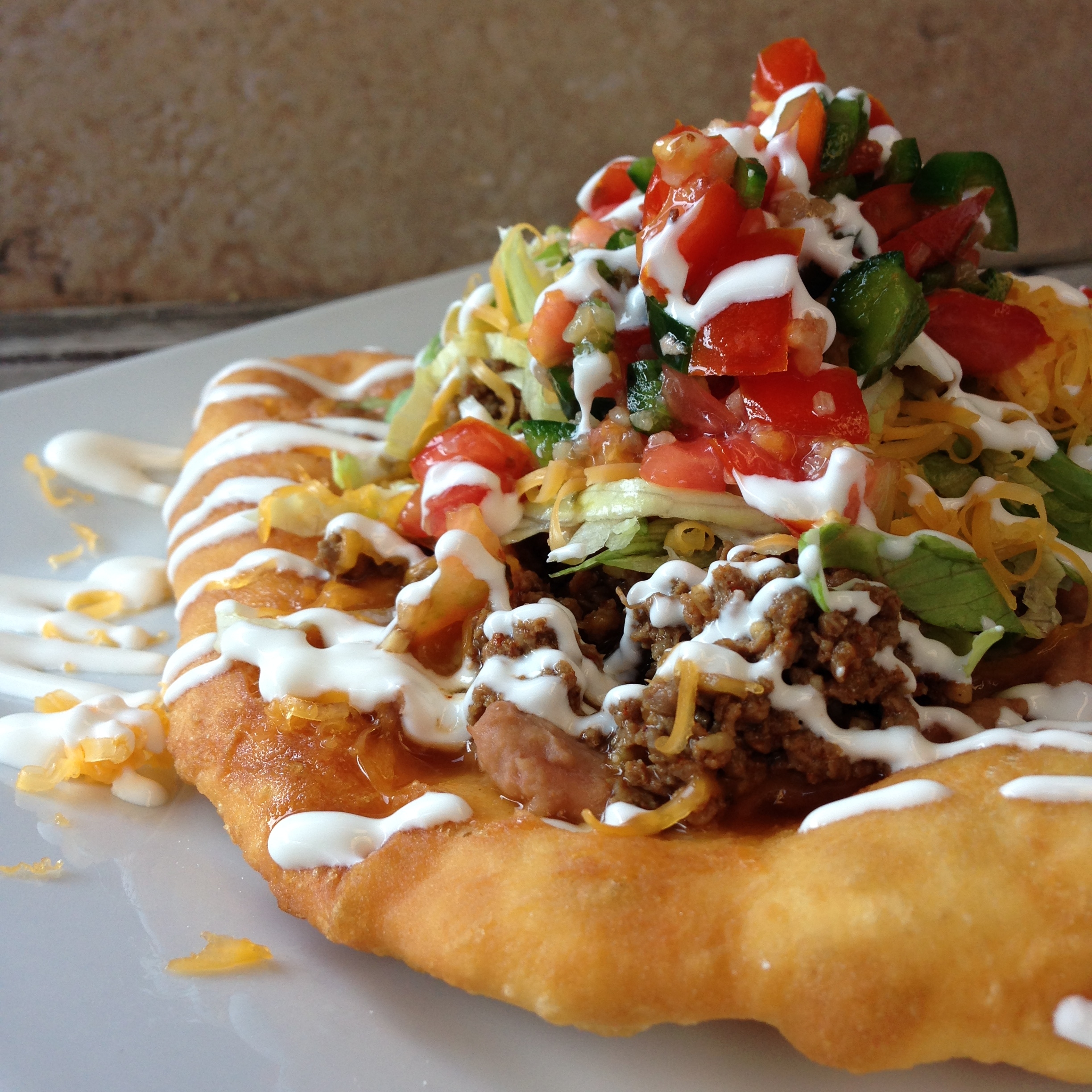 Indian Tacos On Homemade Fry Bread From Field To Plate