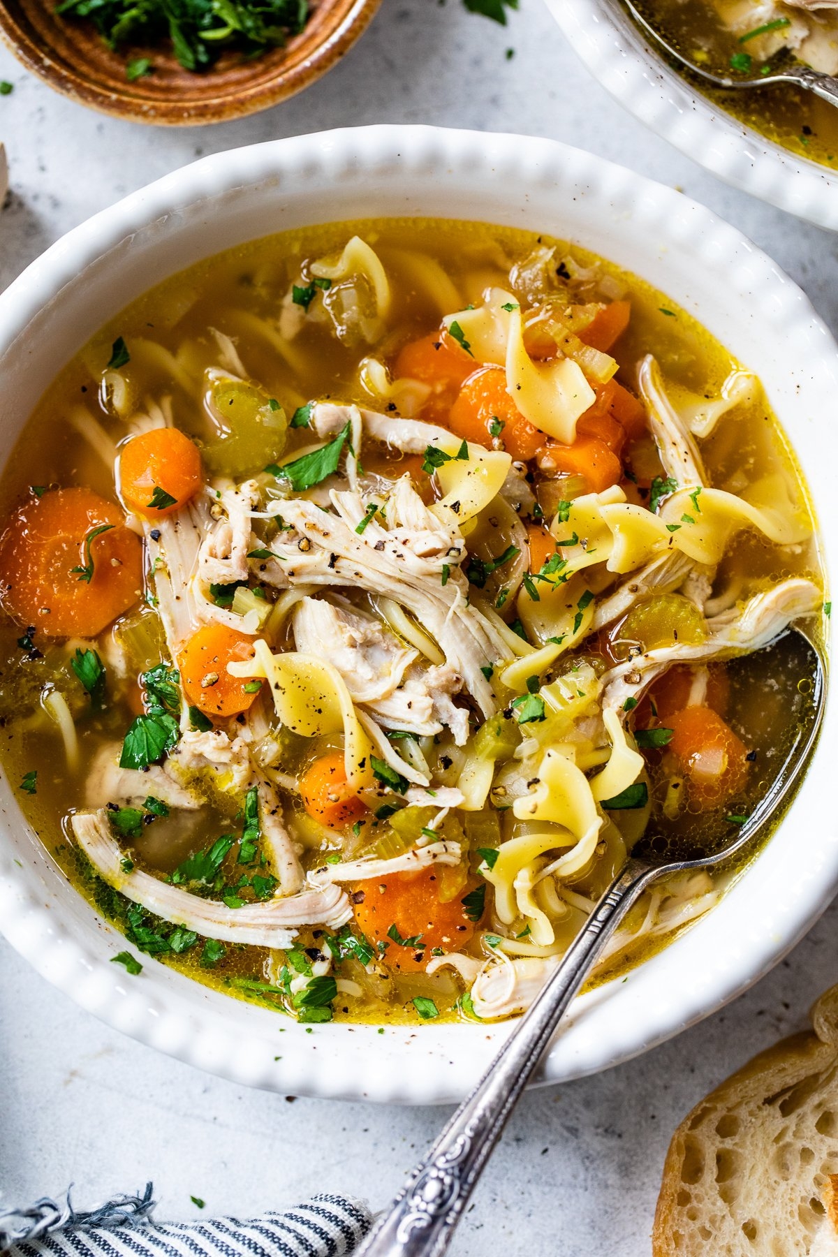 Instant Pot Chicken Noodle Soup Skinnytaste