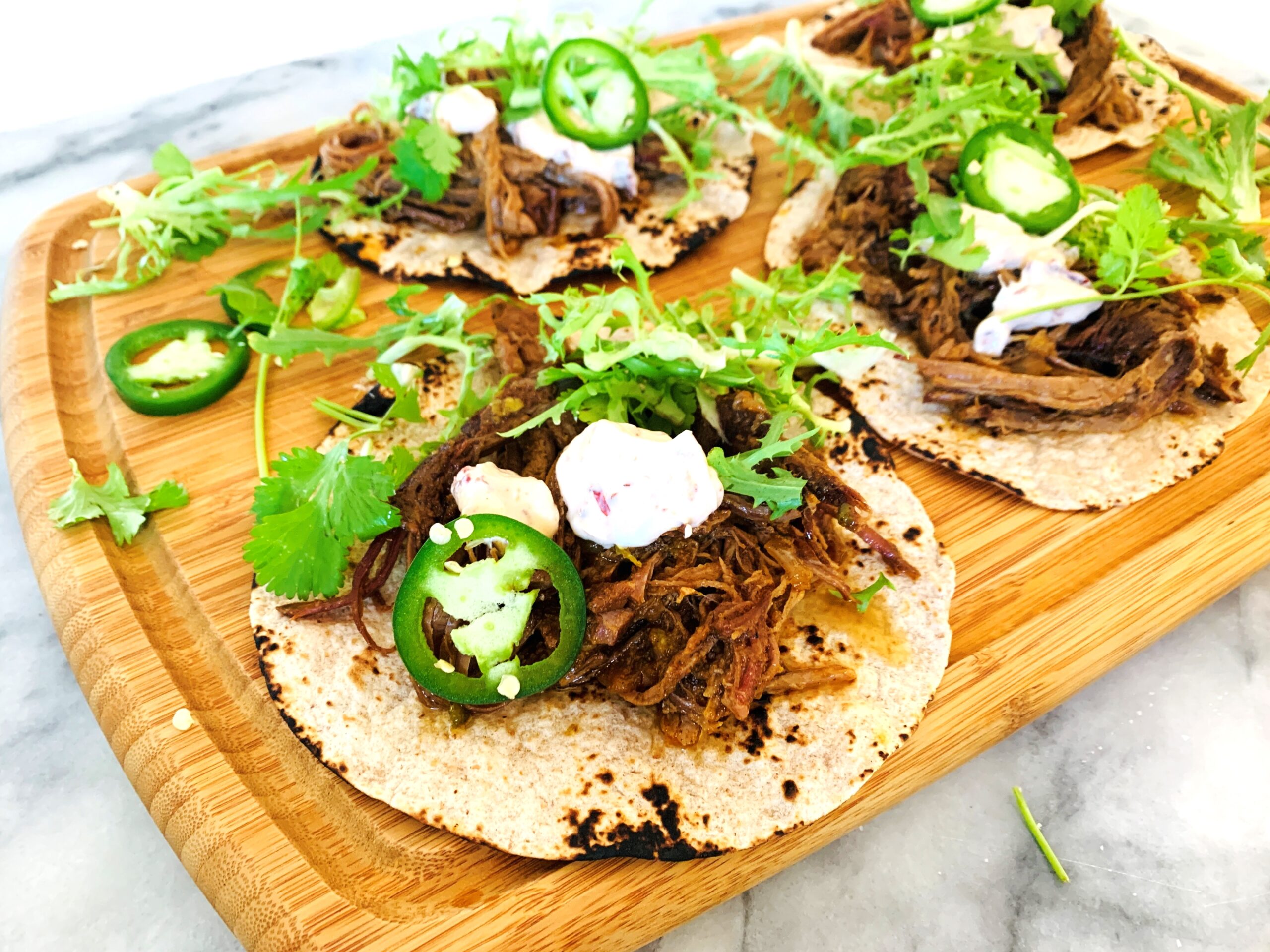 Instant Pot Leftover Tri Tip Tacos With Chipotle Lime Sour Cream Recipe Live Love Laugh Food Instant Pot Leftover Tri Tip Tacos With Chipotle Lime Sour Cream Recipe Live Love Laugh Food