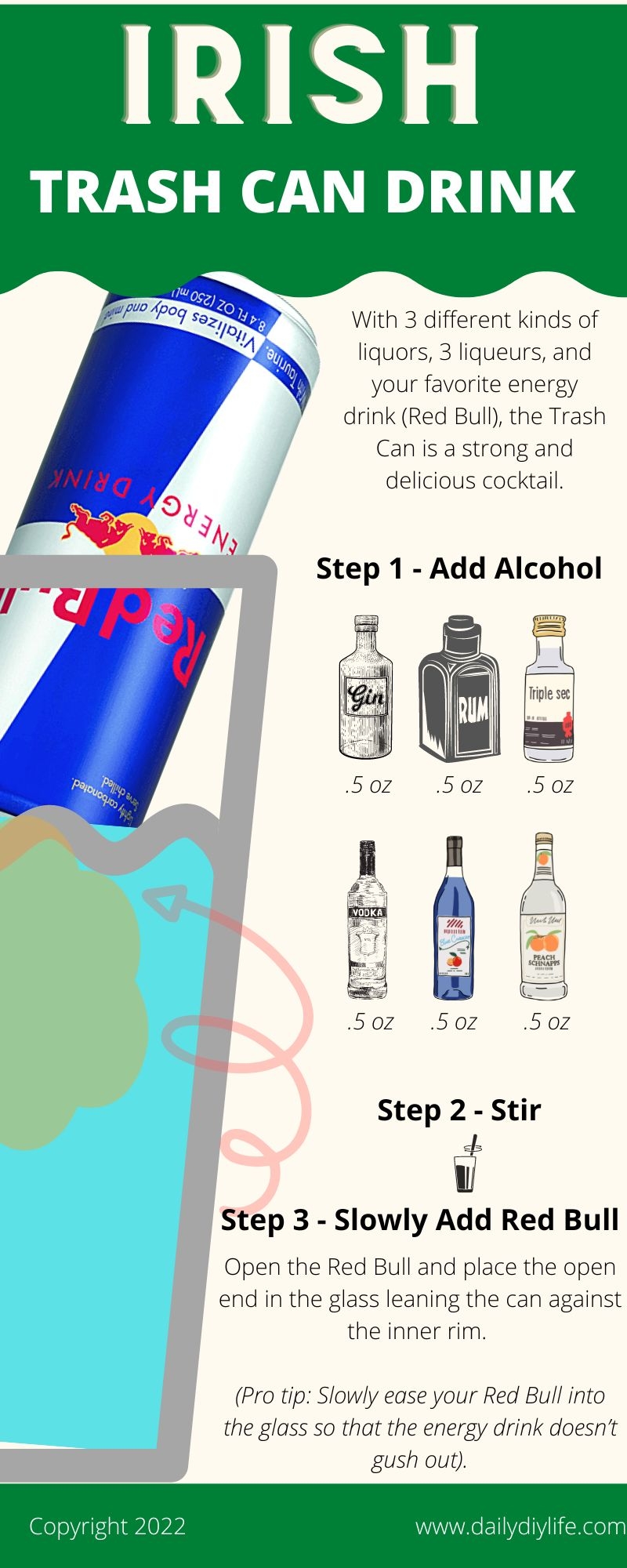 Irish Trash Can Drink Recipe