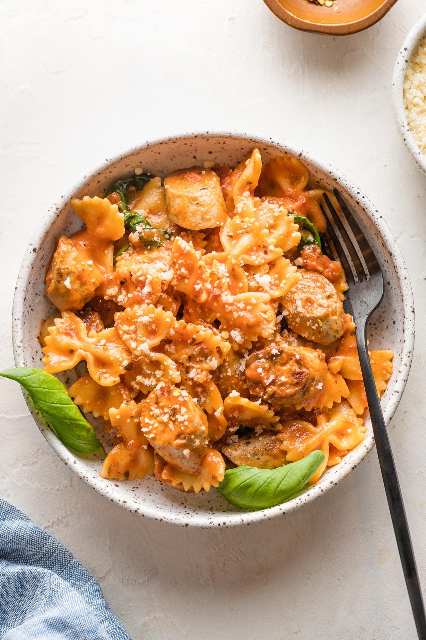 Italian Chicken Sausage Pasta in 25 Minutes Nourish And Fete