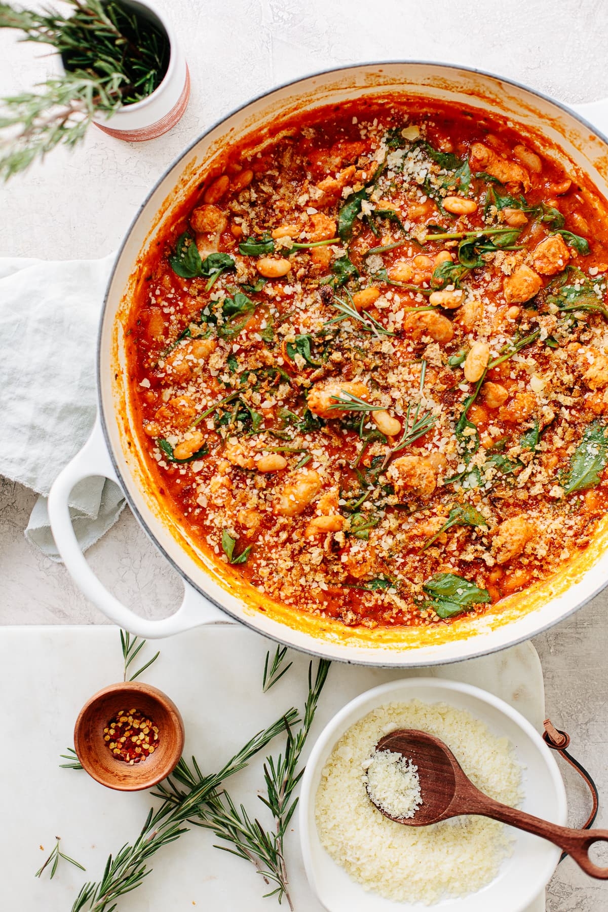 Italian Chicken Sausage Stew One Dish Dinner Familystyle Food