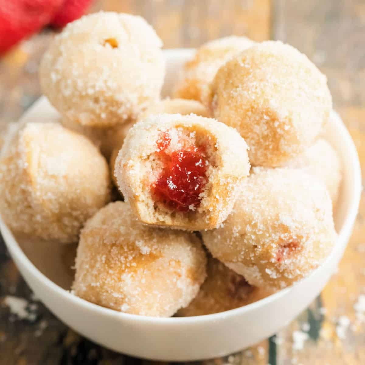 Jelly Filled Donut Holes Recipe Shugary Sweets
