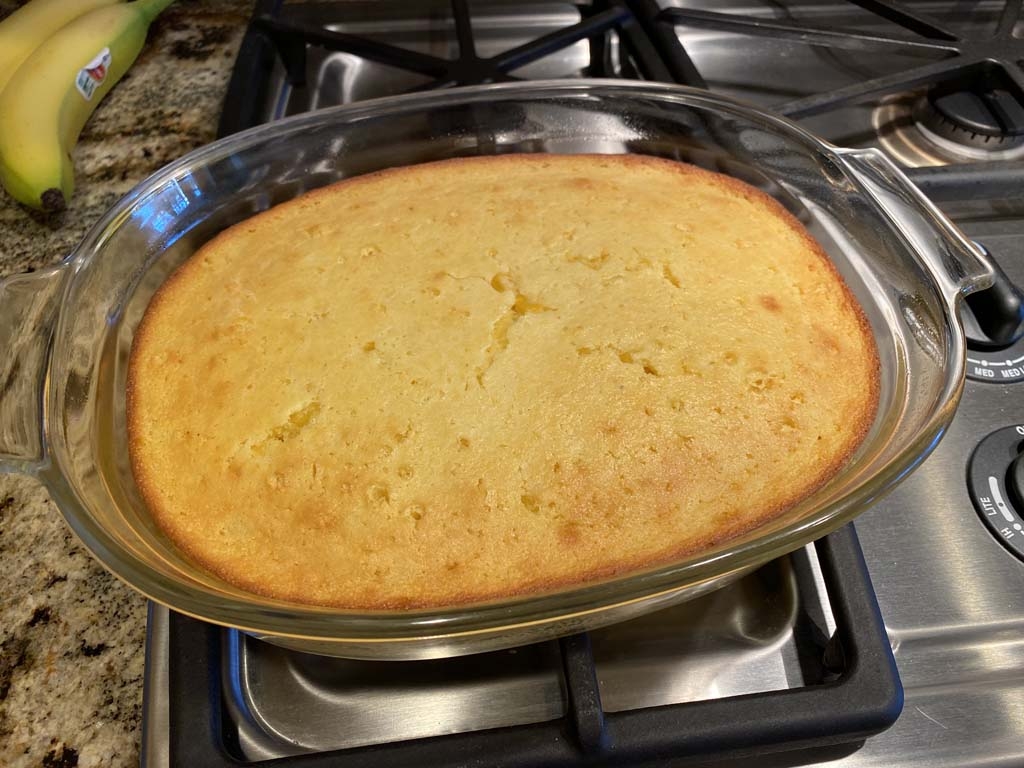 Jiffy Spoon Bread Casserole The Virtual Weber Bullet Jiffy Spoon Bread Casserole The Virtual Weber Bullet