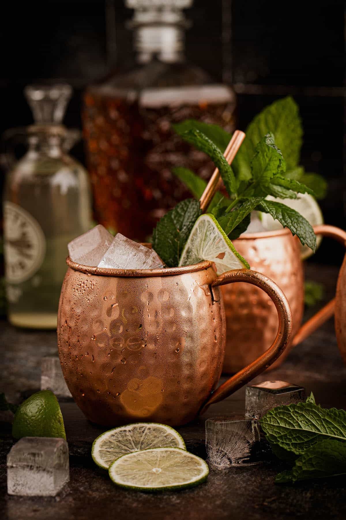 Kentucky Whiskey Mule Recipe Foxes Love Lemons