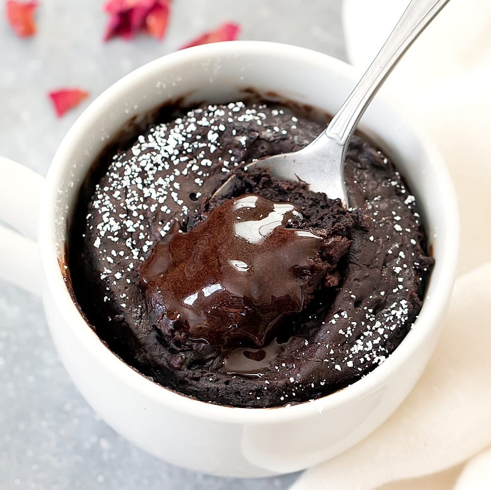 Keto Chocolate Lava Mug Cake Kirbie s Cravings