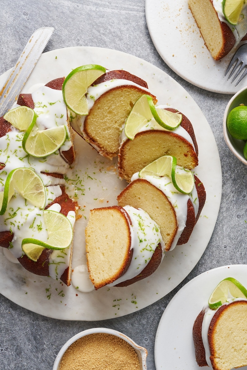 Key Lime Bundt Cake Baker By Nature