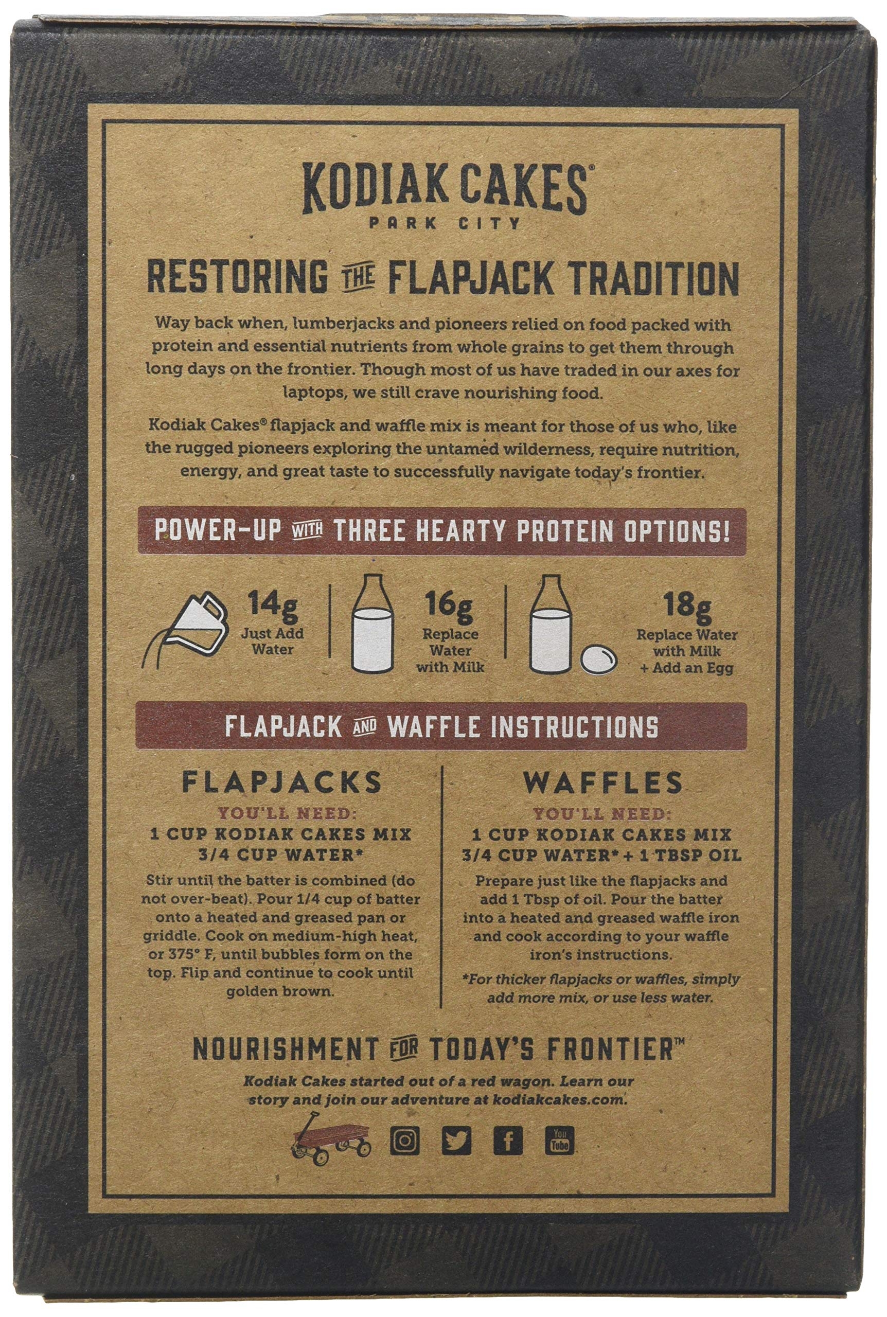Kodiak Cakes Pancake Mix Ingredients Korean Pancake Batter Mix Retail Recipe