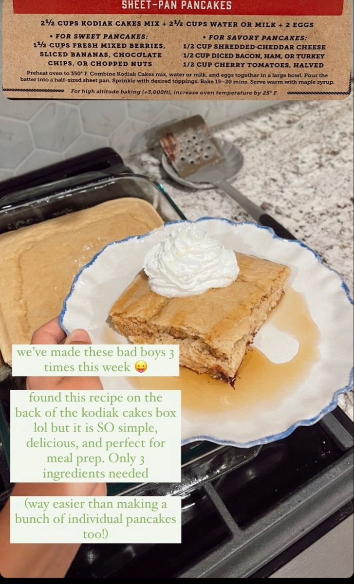 kodiak cakes pancake recipe