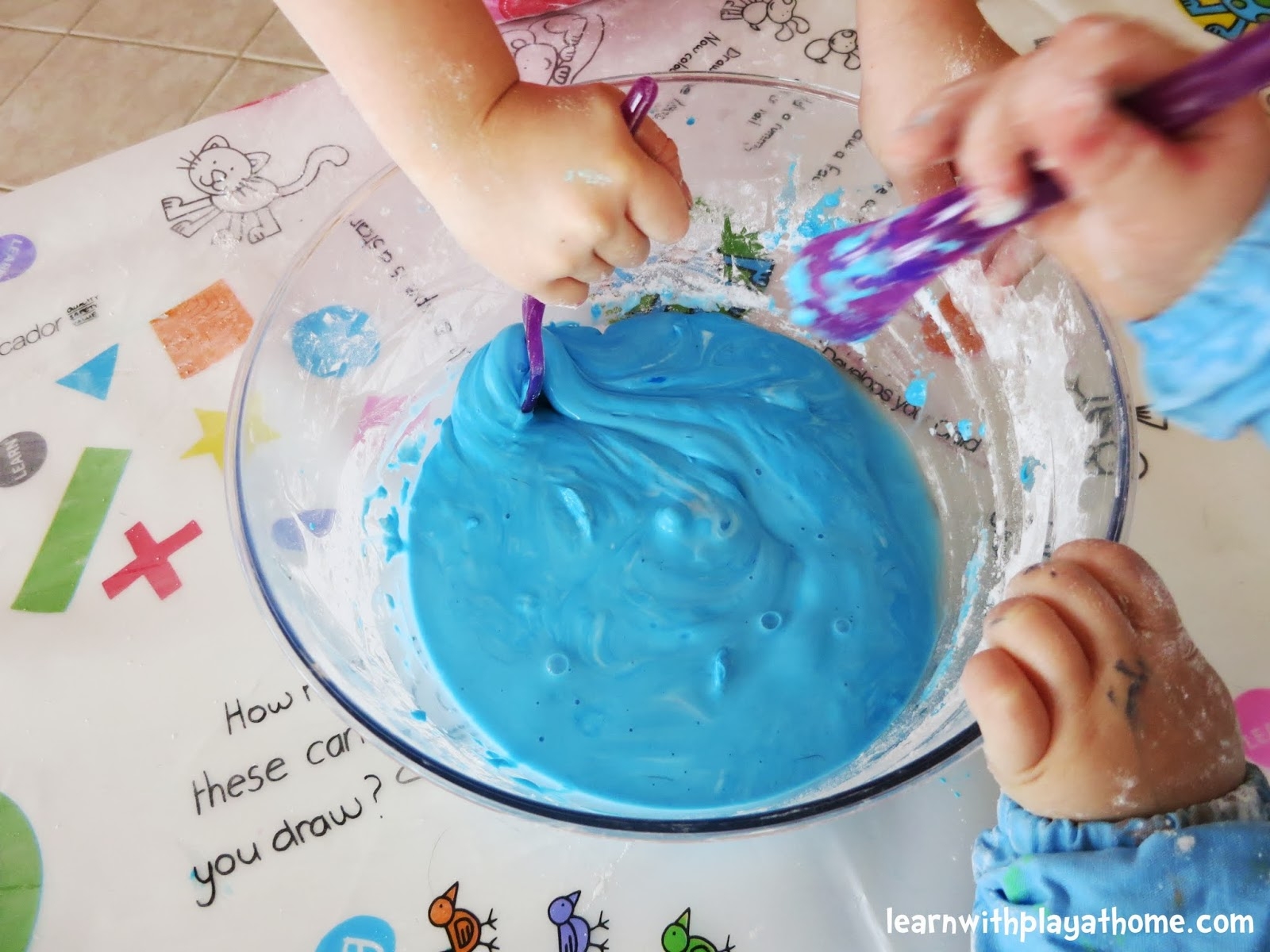 Learn With Play At Home Cornflour Slime How To Make And What Not To Do Learn With Play At Home Cornflour Slime How To Make And What Not To Do